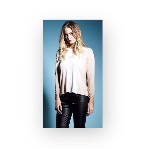 new Gypsy05 ☀︎︎ Waterfall Open Back Long Sleeve Top ☀︎︎ Cream Ombré Tie Dye ☀︎︎ - Picture 13 of 16